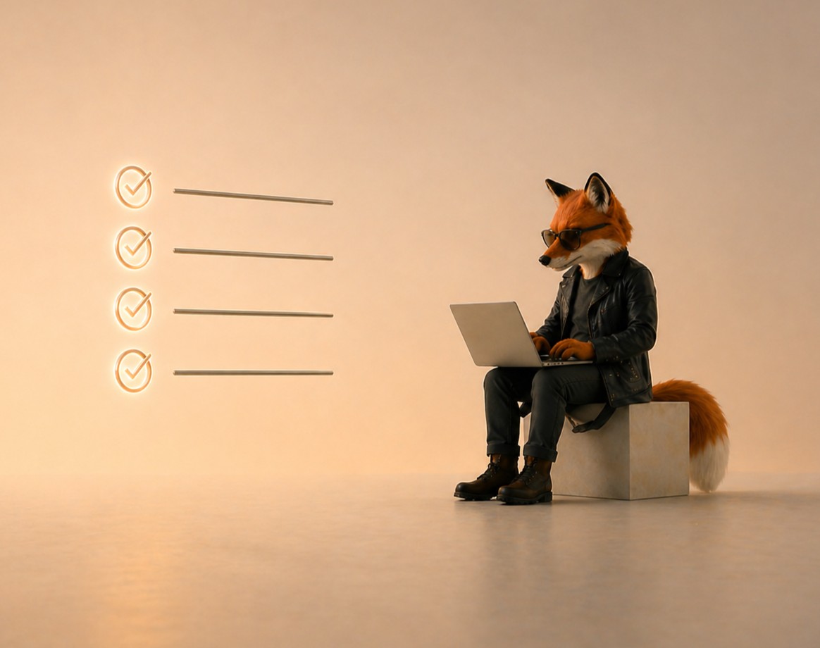 Fox in the box getting things done